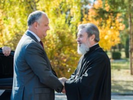 Președintele Igor Dodon a avut o întrevedere cu Episcopul de Bălți și Fălești, Marchel