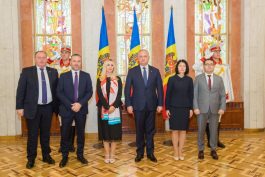 Președintele Republicii Moldova a primit scrisorile de acreditare din partea a patru ambasadori agreați