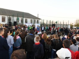 Șeful statului a participat la inaugurarea complexului sportiv din satul Talmaza