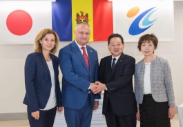 Igor Dodon a efectuat o vizită de lucru în orașul Tomi din Japoniа