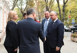 Președintele Republicii Moldova a vizitat Universitatea de Stat de Medicină și Farmacie „Nicolae Testemițanu”