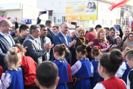 Igor Dodon a participat la Festivalul Vinului „Gagauz şarap yortusu”