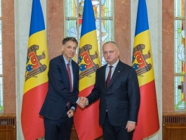 Președintele Republicii Moldova a primit scrisorile de acreditare din partea a șapte ambasadori