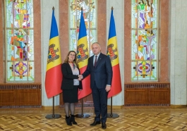 Președintele Republicii Moldova a primit scrisorile de acreditare din partea a șapte ambasadori