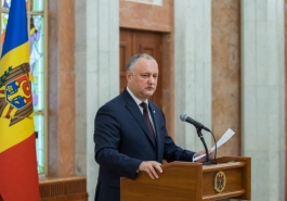 Igor Dodon a prezidat ședința Consiliului Suprem de Securitate