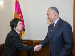 Președintele țării a avut o întrevedere cu Ambasadorul Japoniei