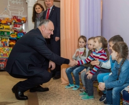 Igor Dodon a vizitat două instituții de învățămînt din municipiul Bălți