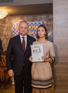 Șeful statului a participat la Gala laureaților Federației de Șah - 2019