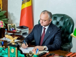 Igor Dodon a promulgat mai multe legi importante