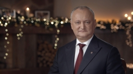 MESAJUL DE REVELION AL PRESEDINTELUI REPUBLICII MOLDOVA, IGOR DODON, CĂTRE POPOR