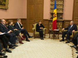 President Nicolae Timofti meets European parliament delegation