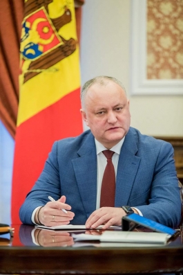 Igor Dodon, Zinaida Greceanîi și Ion Chicu au desfășurat ședința săptămînală