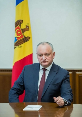 Președintele țării a avut o întrevedere cu reprezentanții misiunii de monitorizare a FMI în Moldova