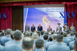 Președintele Republicii Moldova a participat la şedinţa lărgită a Colegiului SIS