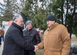 Preşedintele ţării a avut o întrevedere cu locuitorii din Dubăsari