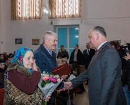 Президент провел встречу с жителями Дубоссарского района