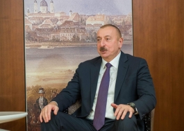 Igor Dodon a avut o întrevedere cu Ilham Aliyev