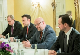 Preşedintele Moldovei a avut o întrevedere cu o delegație de deputați ai Bundestagului german