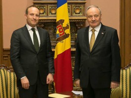 President Nicolae Timofti meets Danish foreign minister