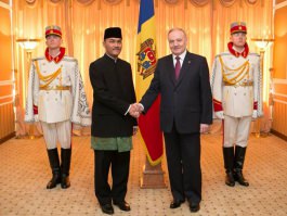 Moldovan president receives accreditation letters of five envoys