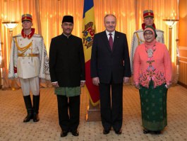 Moldovan president receives accreditation letters of five envoys