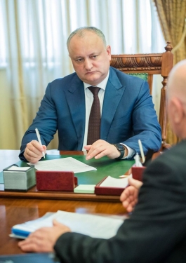 Igor Dodon a desfășurat o nouă audiență a cetățenilor