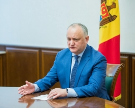 Șeful statului avut o întrevedere cu trei importatori de produse petroliere din Republica Moldova