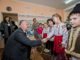 Igor Dodon a vizitat localitatea Nemțeni, Hînceşti