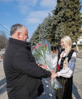 Глава государства провел встречу с администрацией Рышканского района