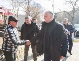 Igor Dodon a avut o întrevedere cu locuitorii raionului Rîșcani