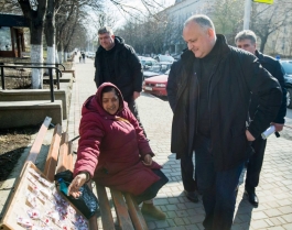 Igor Dodon a avut o întrevedere cu locuitorii raionului Rîșcani