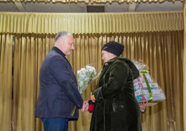 Igor Dodon a avut o întrevedere cu locuitorii raionului Rîșcani