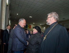 Igor Dodon a avut o întrevedere cu locuitorii raionului Rîșcani