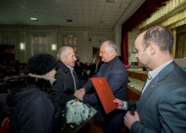 Igor Dodon a avut o întrevedere cu locuitorii raionului Rîșcani