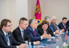 Președintele Republicii Moldova a avut o întrevedere cu Prim-ministrul Ungariei