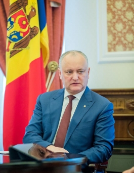 Igor Dodon a participat la ședința săptămînală cu Zinaida Greceanîi și Ion Chicu