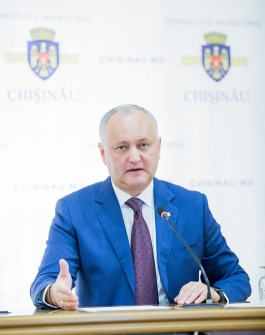 Igor Dodon a îndemnat să fim pregătiți de o eventuală creștere a numărului infectați cu noul coronavirus