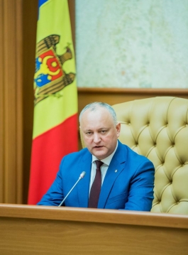 Igor Dodon a avut o întrevedere cu șefii companiilor farmaceutice și importatorii de medicamente