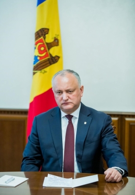 Președintele Republicii Moldova a avut o întrevedere cu Ambasadorul Statelor Unite ale Americii