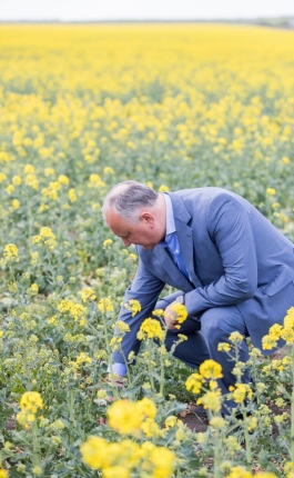 Președintele țării întreprinde o vizită de lucru în raionul Șoldănești