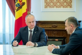 Igor Dodon, Zinaida Greceanîi și Ion Chicu au desfășurat ședința săptămînală