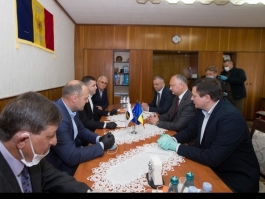 Igor Dodon a vizitat orașul Glodeni