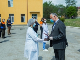 Igor Dodon efectuează o vizită de lucru în Cahul și Cantemir