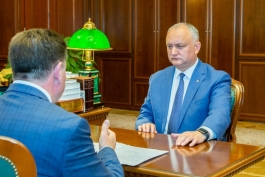 Președintele Igor Dodon a avut o întrevedere cu deputatul Ștefan Gațcan