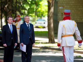 Moldovan president receives accreditation letters of five ambassadors