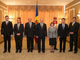 Moldovan president receives accreditation letters of five ambassadors