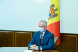 Igor Dodon a avut o întrevedere de lucru cu Dereck J. Hogan