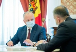 Igor Dodon, Zinaida Greceanîi şi Ion Chicu au participat la ședința săptămânală