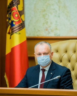 Președintele Republicii Moldova a prezidat ședința Consiliului Suprem de Securitate