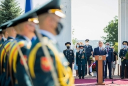 Președintele Republicii Moldova a participat la ceremonia comemorativă de la Complexul Memorial „Capul de Pod Șerpeni”